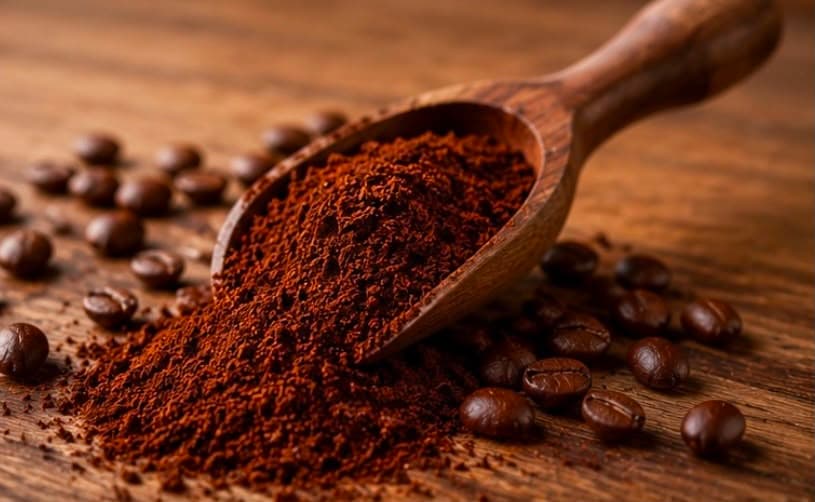 Filter coffee powder